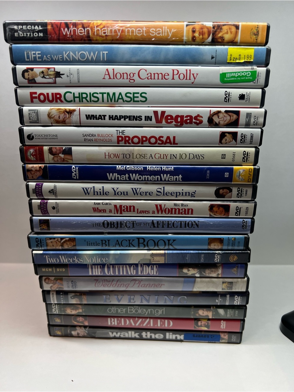 Movie Collection Lot of 19 Romantic Comedy and Drama DVDs